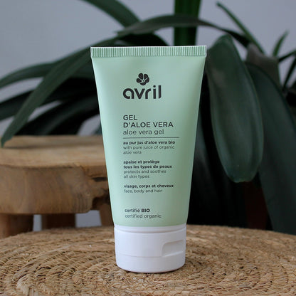 Gel d'aloe vera | Visage, corps et cheveux | BIO | 150mL | Avrilgel d'aloe veraUneViePlusSaine