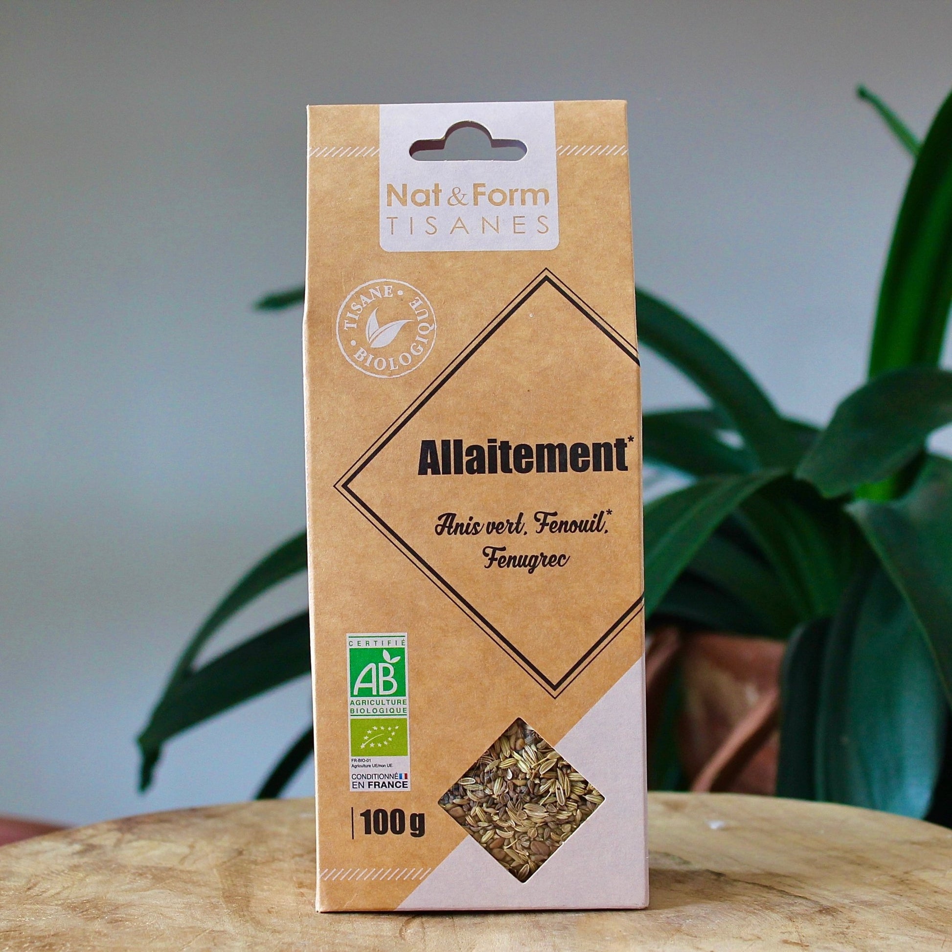 Tisane allaitement bio | Anis vert, fenouil & fenugrec | Nat&ForminfusionUneViePlusSaine