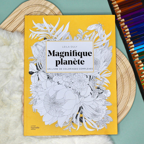 Livre de coloriage | Magnifique planèteLIVRESUneViePlusSaine